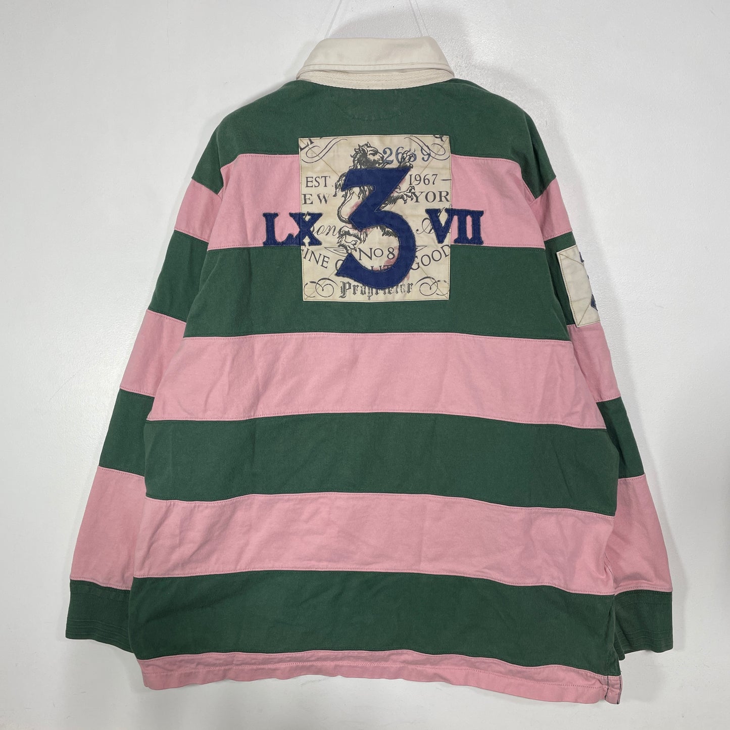 (XXL) 90’s POLO RALPH LAUREN Vintage Rugby-Shirt / A1508R