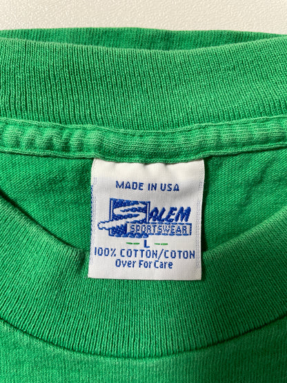 90's BOSTON CELTICS Made in USA Size L Vintage NBA T-shirt / F2770T