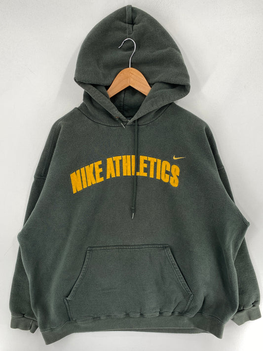 90’s NIKE Made in USA Size XXL Vintage Hoodie Sweat-Shirt / F5195S