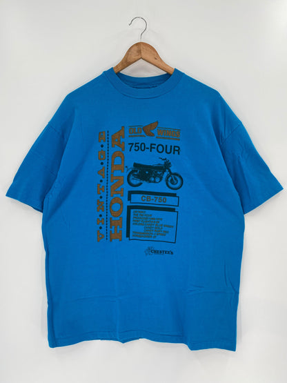 90's HONDA 750-FOUR Made in USA Size XL Vintage T-Shirt / F2978T