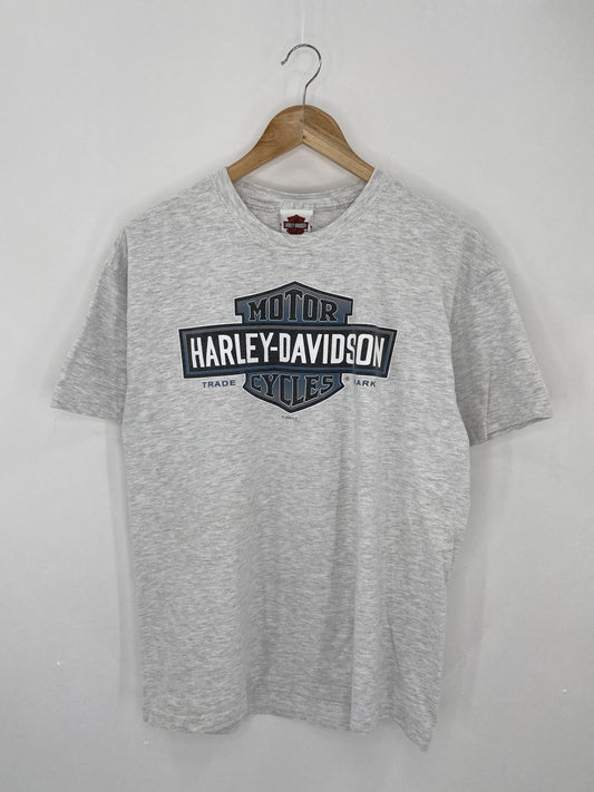 1998' HARLEY DAVIDSON Made in USA Size L Vintage T-Shirt / E9389T