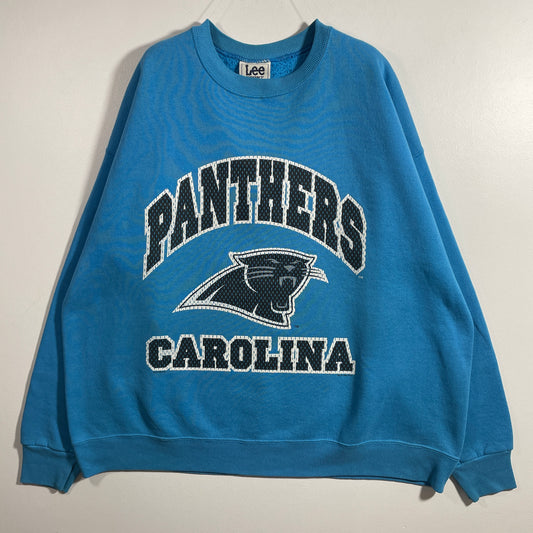 (XXL) 90's CAROLINA PANTHERS Vintage NFL Sweatshirt / A1287S