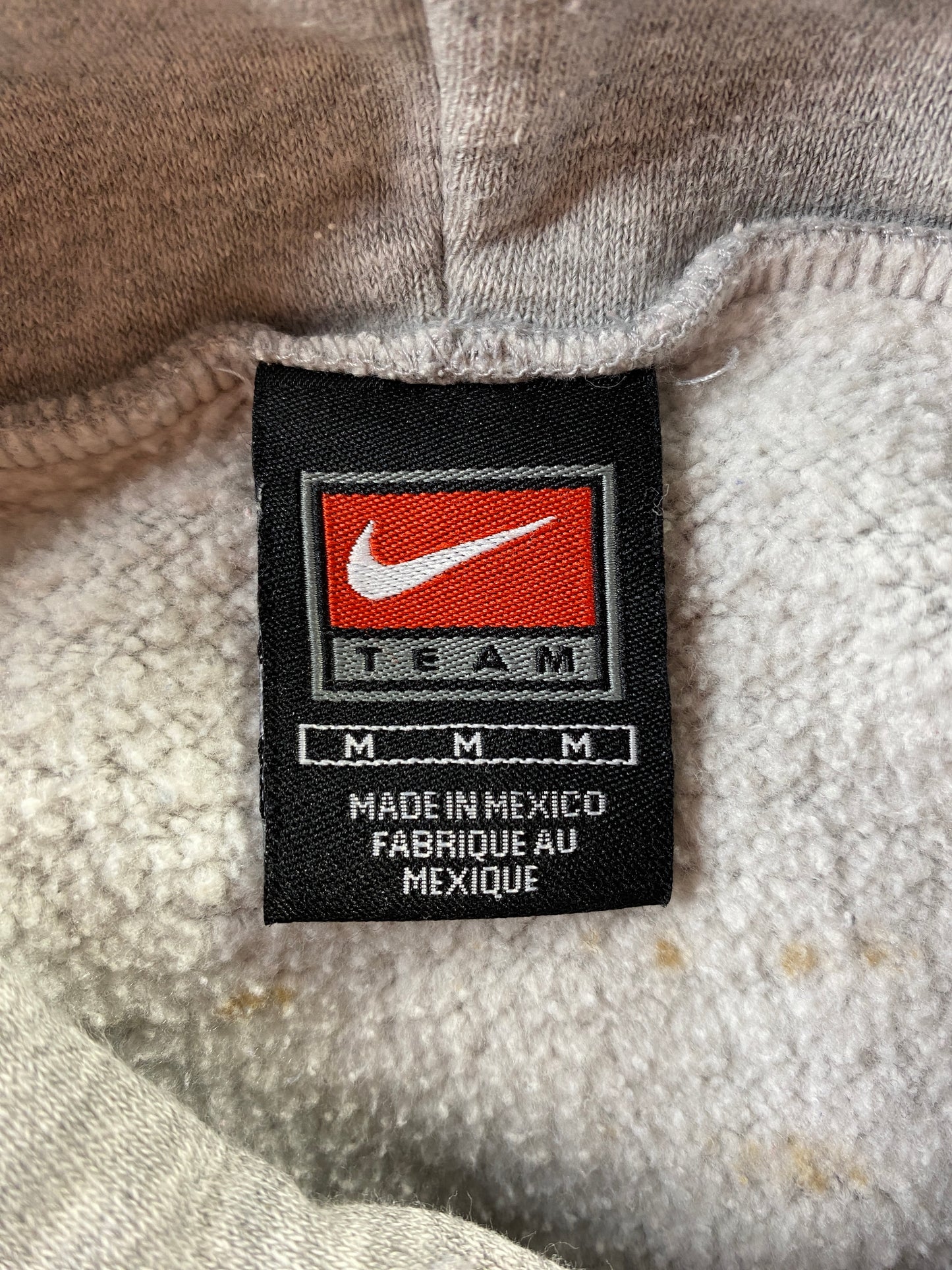 00’ NIKE x ILLINOIS Size M College Hoodie Sweat shirt / F3829S