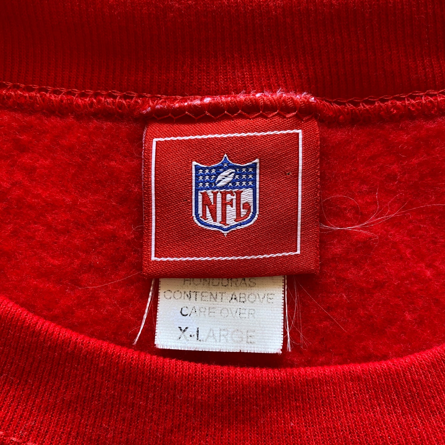 (XL) 00’ KANSAS CITY CHIEFS Vintage NFL Sweatshirt / A0984S