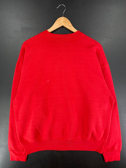 90's INDIANA HOOSIERS Made in USA Size XL Vintage College Sweat-shirt / F1383S