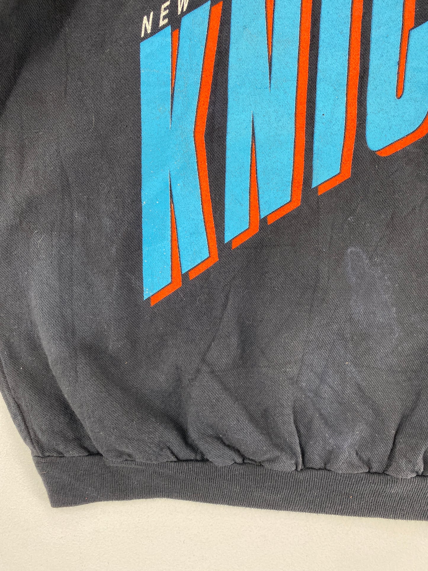 90's DEADSTOCK SALEM x NEW YORK KNICKS Size XL Vintage NBA Cotton-Shirt / F4431S