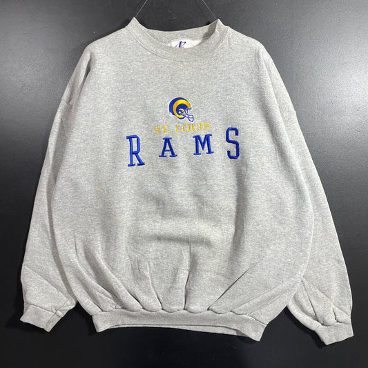 (XL) Vintage ST. LOUIS RAMS NFL Sweatshirt / A1286S