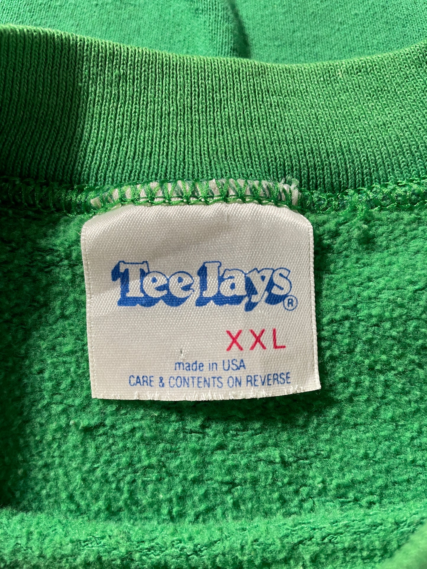 90's PHILADELPHIA EAGLES Made in USA Size XXL Vintage NFL Sweat-shirt / F3582S