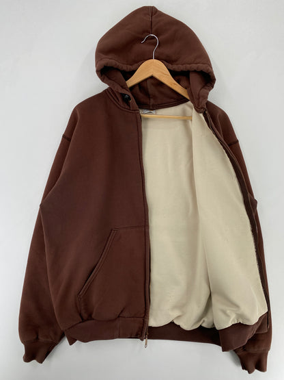 90’s CARHARTT Size L Zip-up Sweat-Shirt / G4584S
