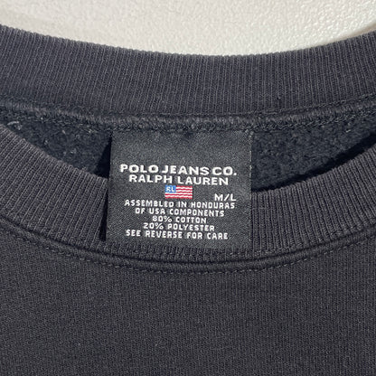 (M/L) 00' POLO JEANS COMPANY RALPH LAUREN Sweat-shirt / A0720S