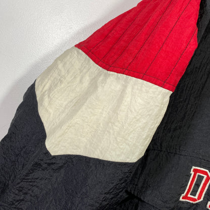 (L) 90's STARTER X DEVILS Vintage NHL Padded Nylon Jacket / A0789N