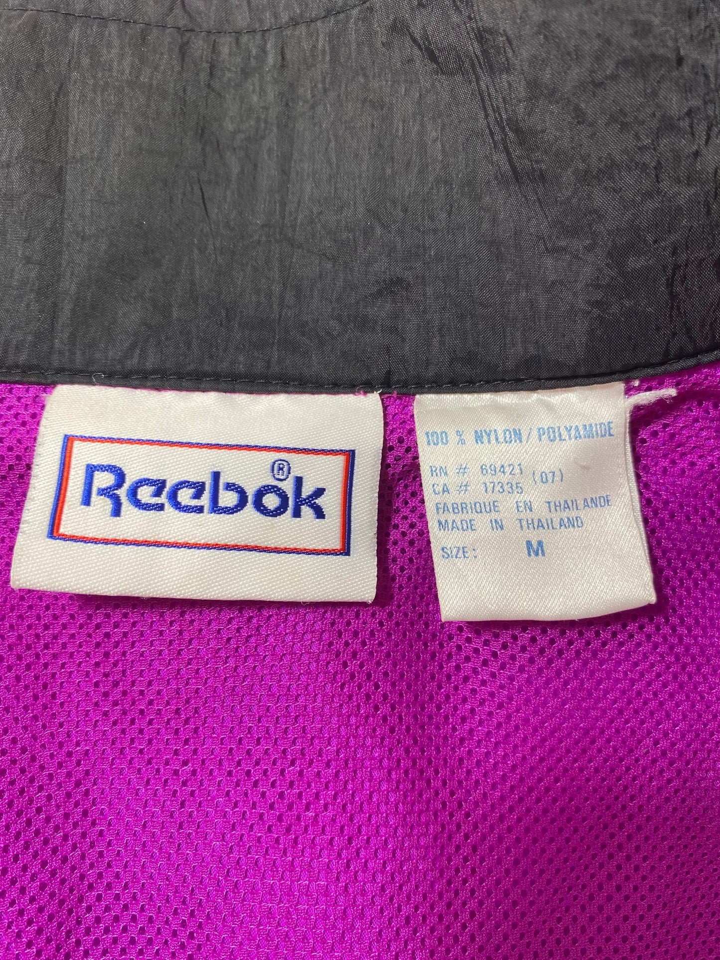 90’s REEBOK Size M Vintage Nylon Jacket / G2435N
