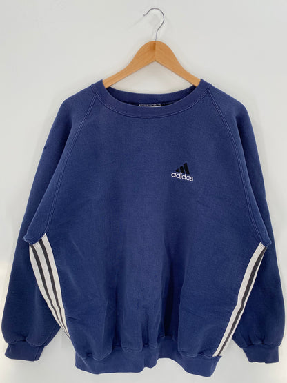 90’s ADIDAS Made in USA Size XL Vintage Sweat-Shirt / F3263S
