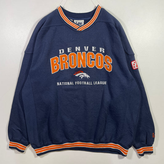 (XL) 00' DENVER BRONCOS Vintage NFL Sweatshirt / A1027S