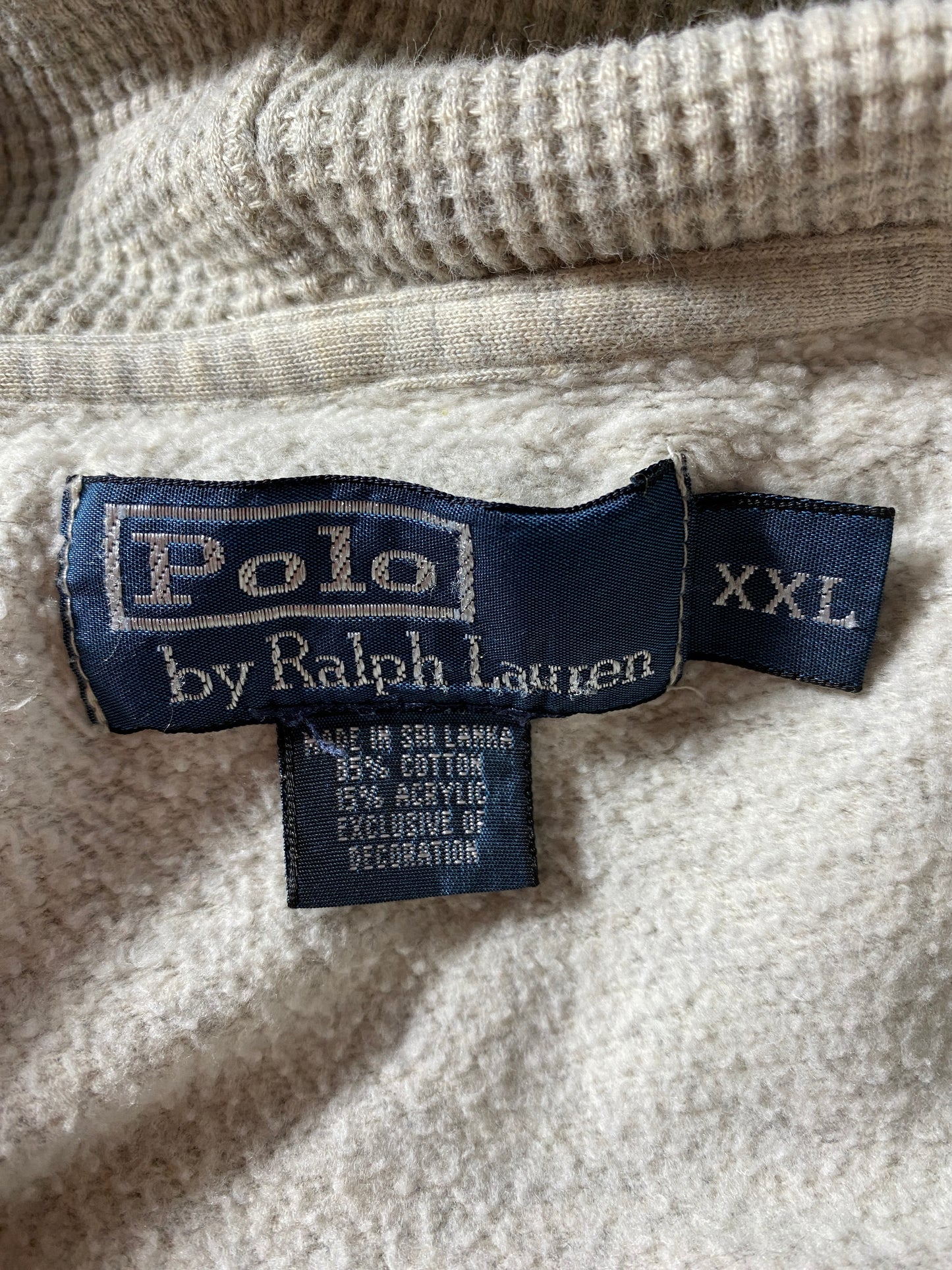Vintage POLO BEAR RALPH LAUREN Size XXL Hoodie Sweat-shirt / F4109S