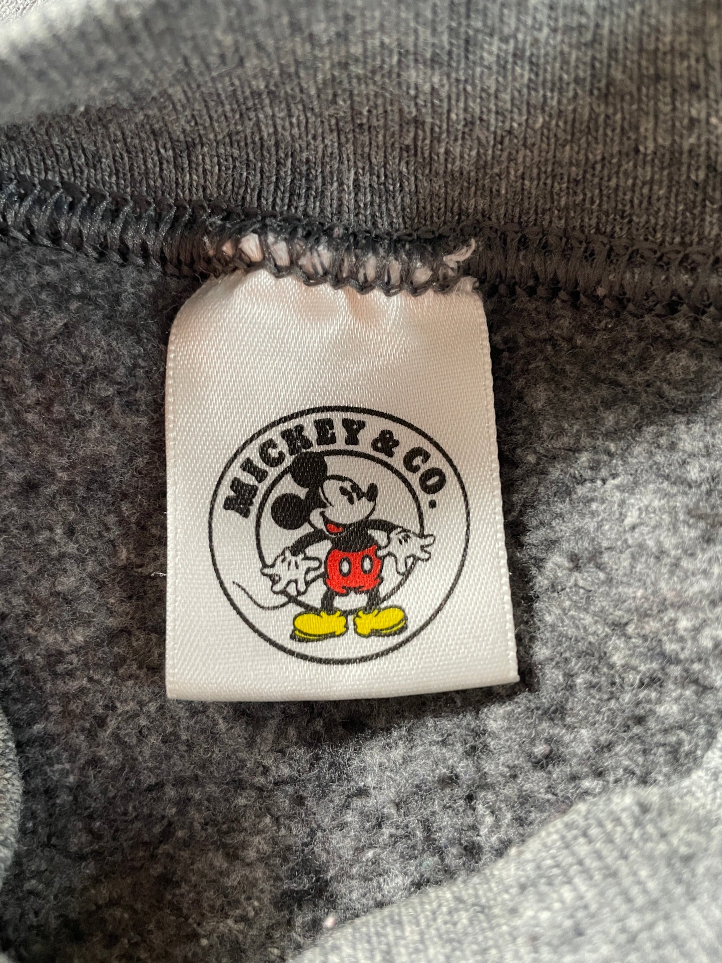 90's DISNEY MICKEY Made in USA Size L Vintage Sweat-shirt / F4350S