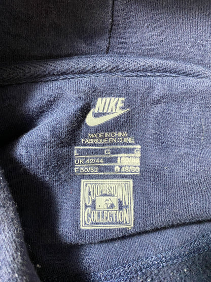 Vintage NIKE x NEW YORK YANKEES Size L MLB Hoodie Sweat-Shirt / F9207S