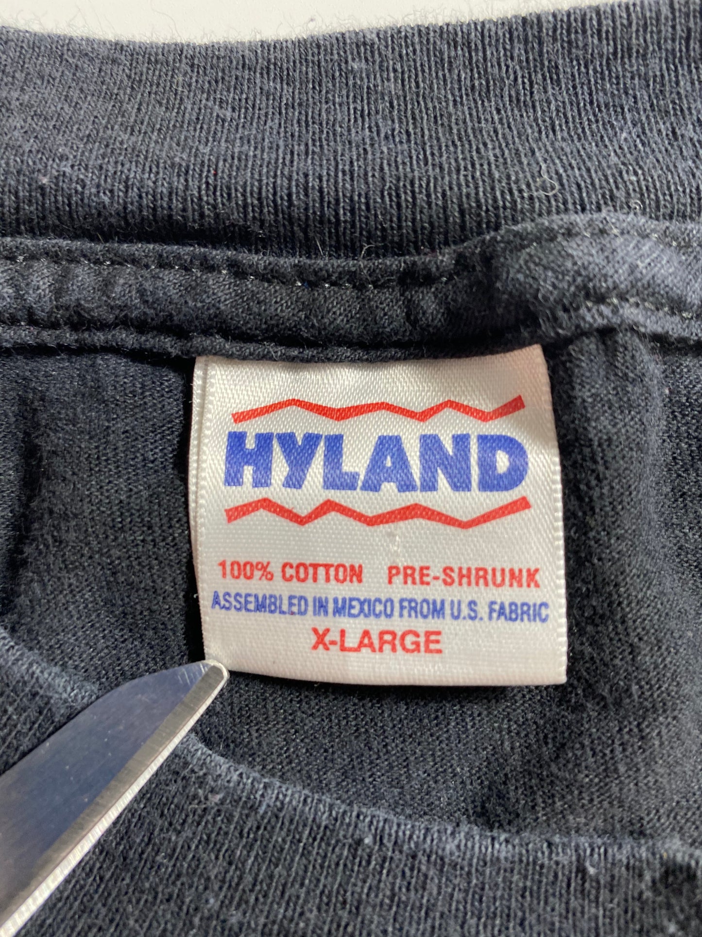 1998 Austin 3:16 THE HARD WAY Size XL Vintage WWF T-shirt / E6917T