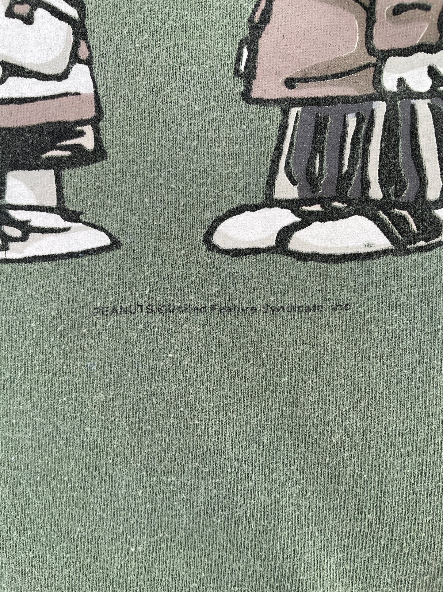 90's PEANUTS Made in USA Size L Vintage T-Shirt / F7838T