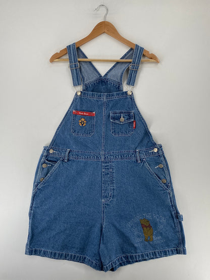 Vintage DISNEY POOH Size XL Denim Overall / F2300P
