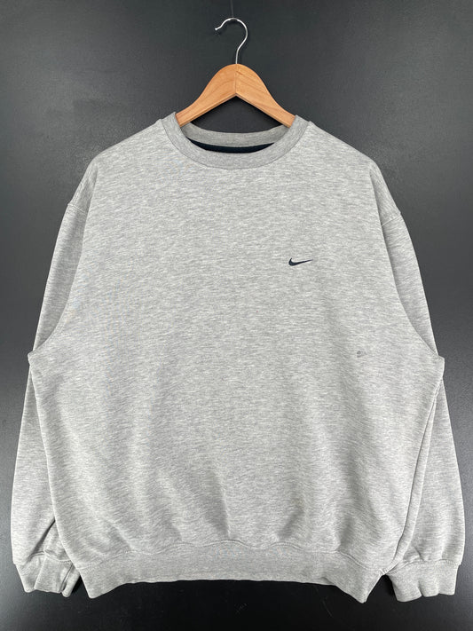 00' NIKE MINI SWOOSH Size L Vintage Sweat-shirt / G2853S