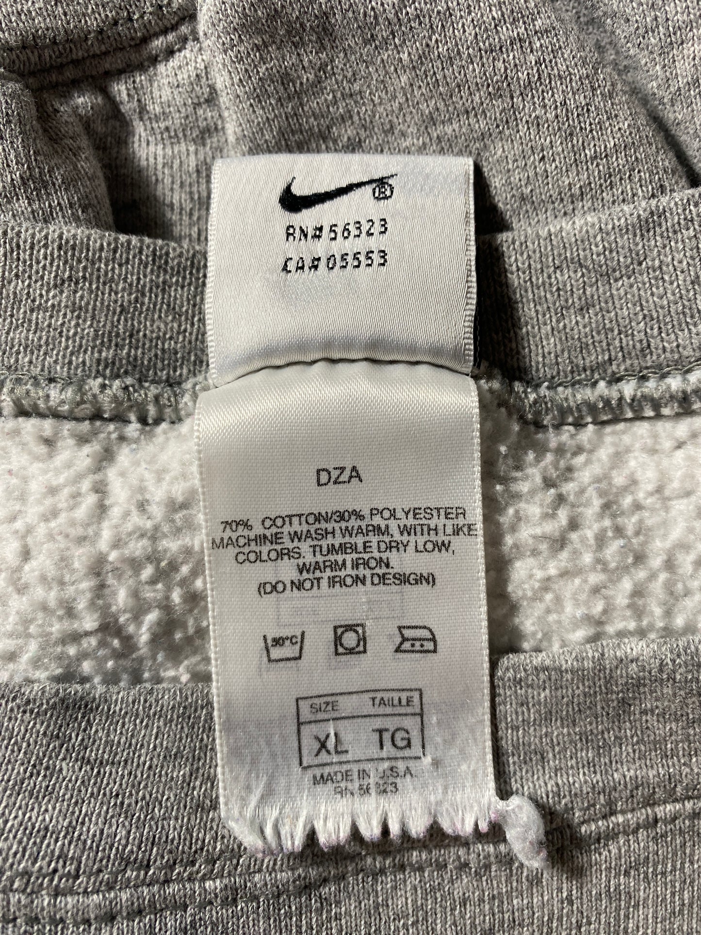 90's NIKE x ALABAMA Made in USA Size XL Vintage College Sweat-Shirt / F3921S