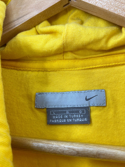 00' NIKE MINI SWOOSH Size L Vintage Zip-up Hoodie Sweat-Shirts / G5262S