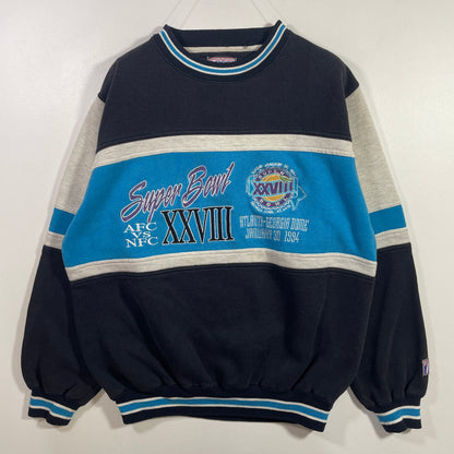 (L) 1994 SUPER BOWL Vintage NFL Sweatshirt / A1042S
