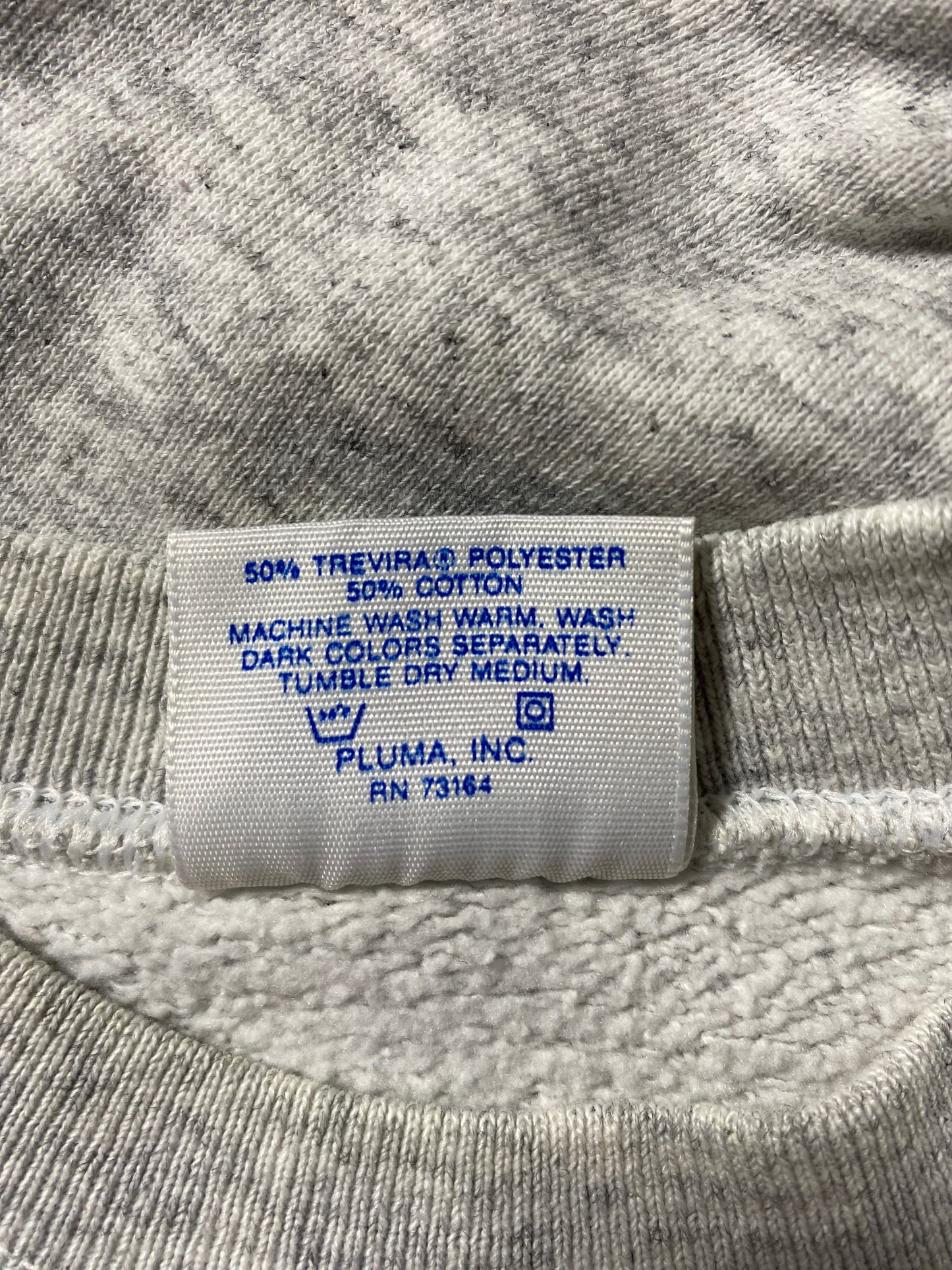 90's WHATSAMATTA Made in USA Size XL NFL College Sweat-Shirt / F1161S