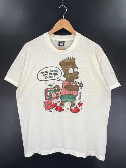 80’s THE SIMPSONS Made in USA Size XL Vintage T-Shirts / F1410T