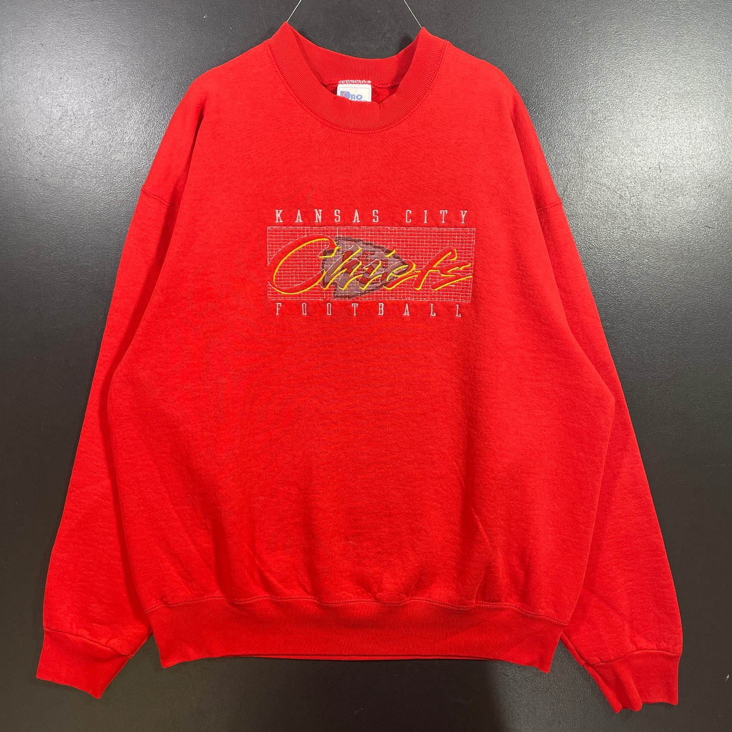 (XL) 90's KANSAS CITY CHIEFS Vintage NFL Sweatshirt / A1040S