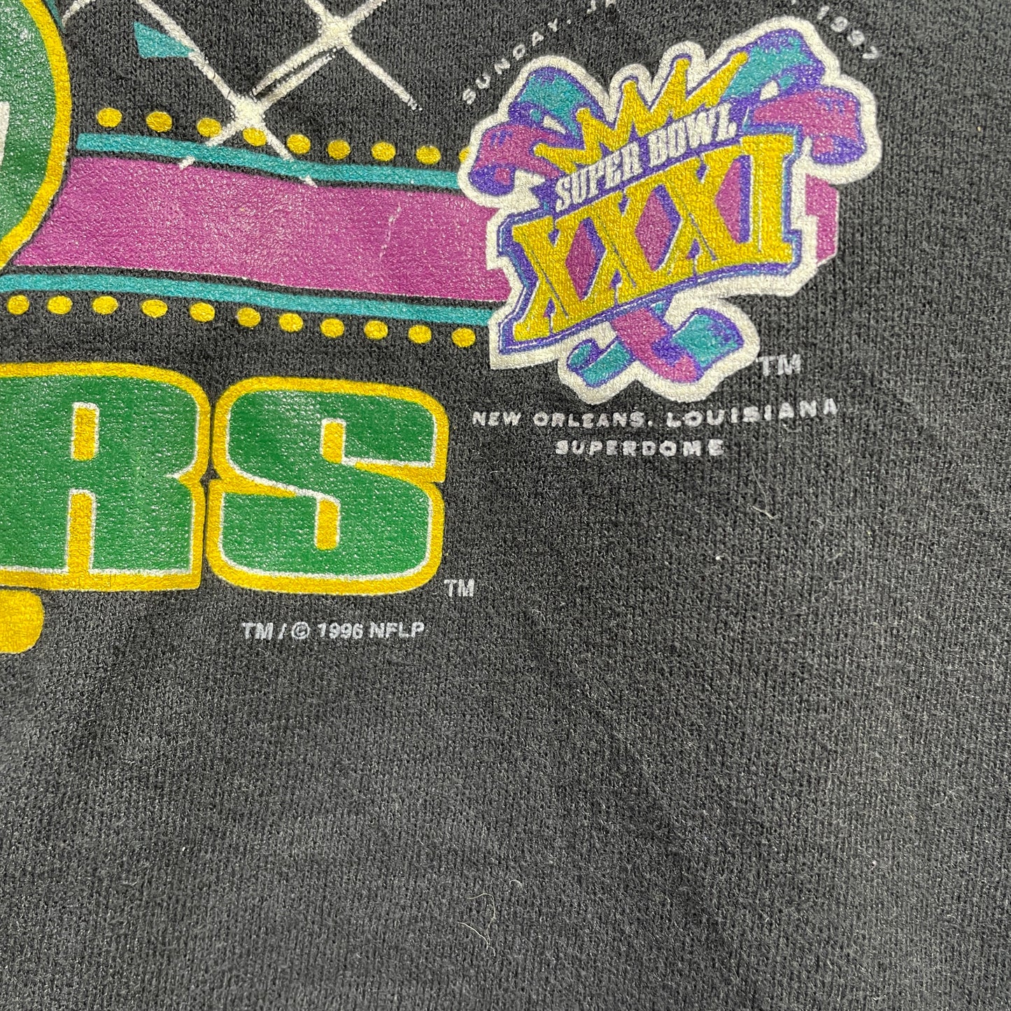 (XL) 1996 GREEN BAY PACKERS Vintage NFL Sweatshirt / A1045S