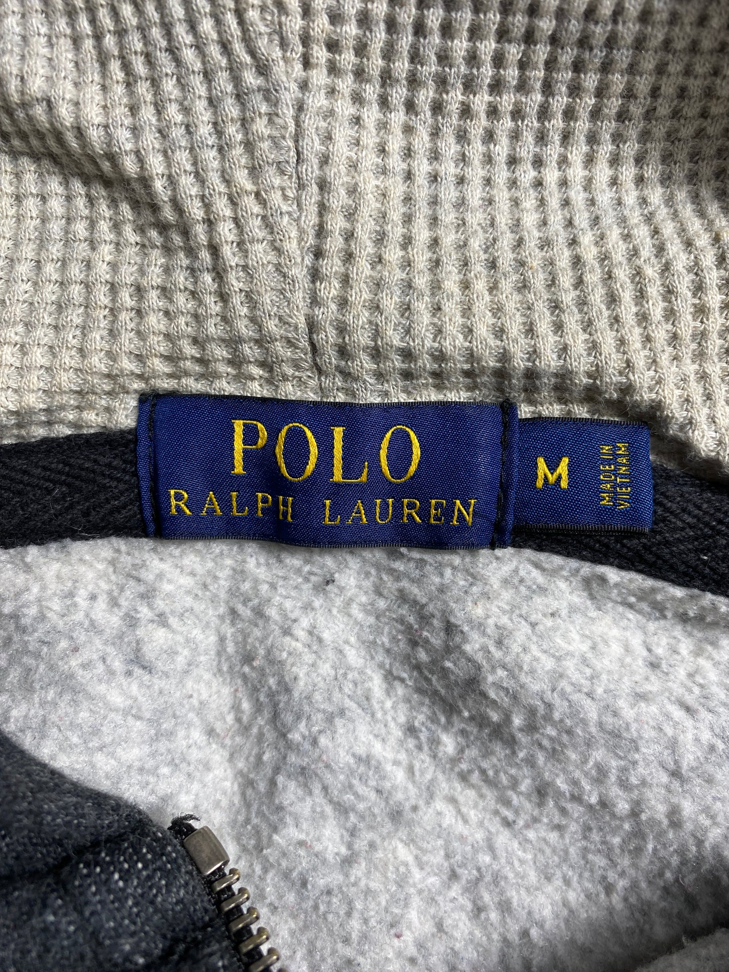 Vintage POLO RALPH LAUREN Size M Full Zip Sweat-Shirt / G652S