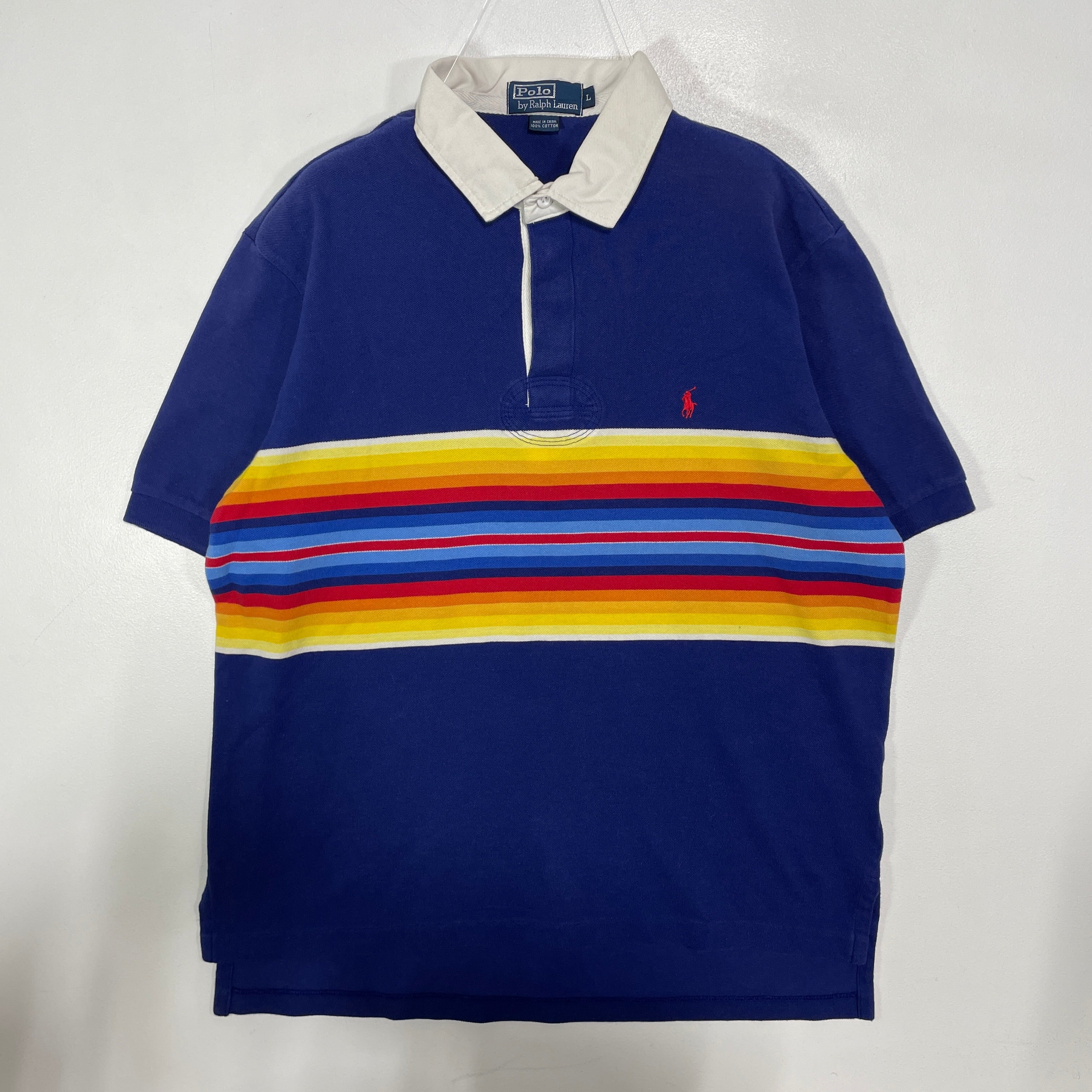 L) 90's POLO RALPH LAUREN Vintage Polo Shirt / A1544R – FISHTALE