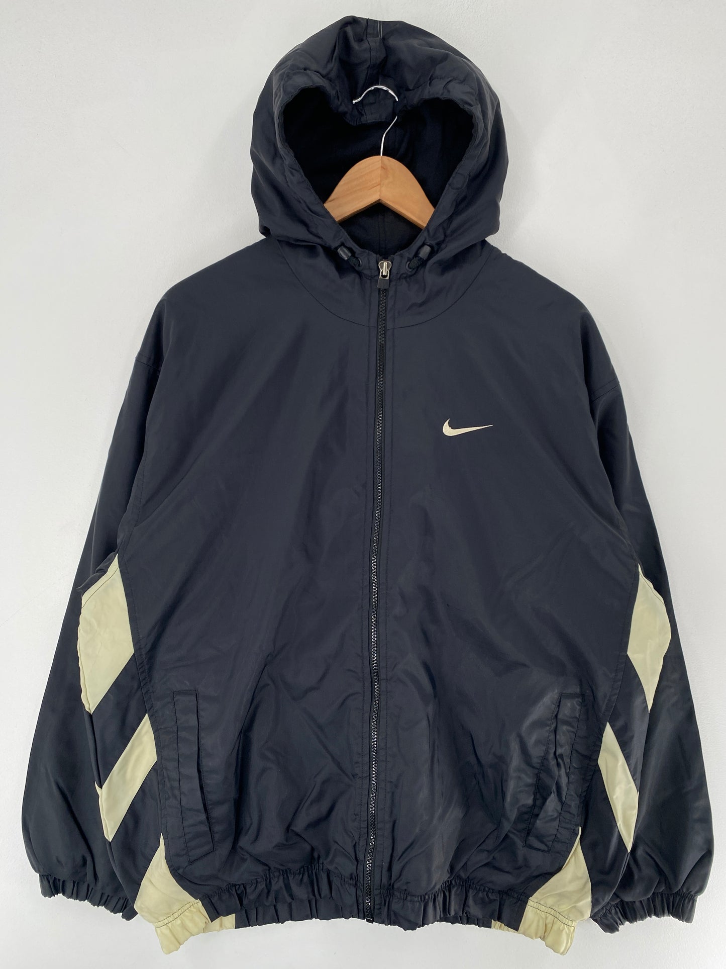 90s NIKE Size M Vintage Nylon Padded Zip-up Jacket / F5711N