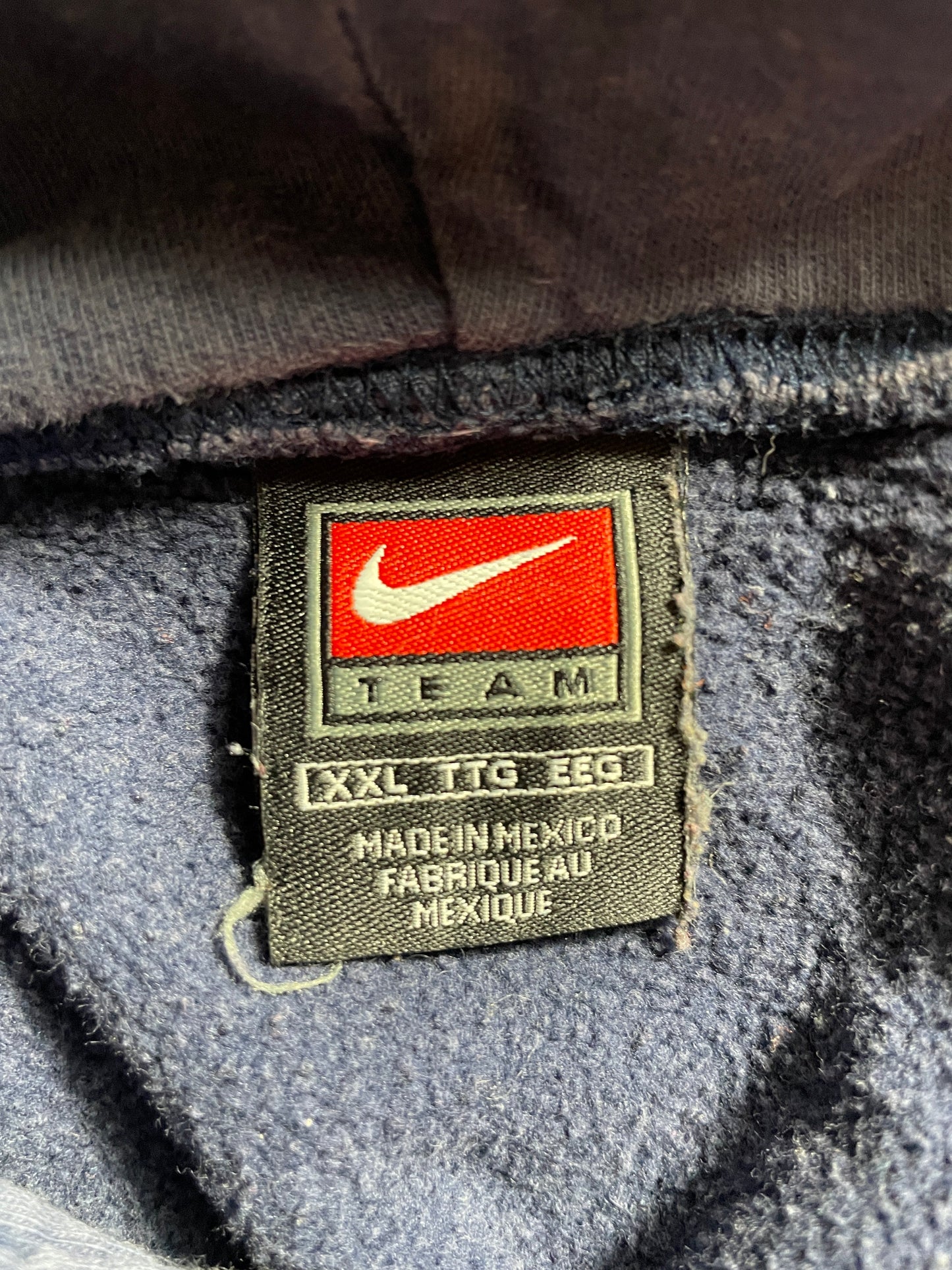 (XXL) 00' NIKE x ILLINOIS College Hoodie Sweat-shirt / A0128S