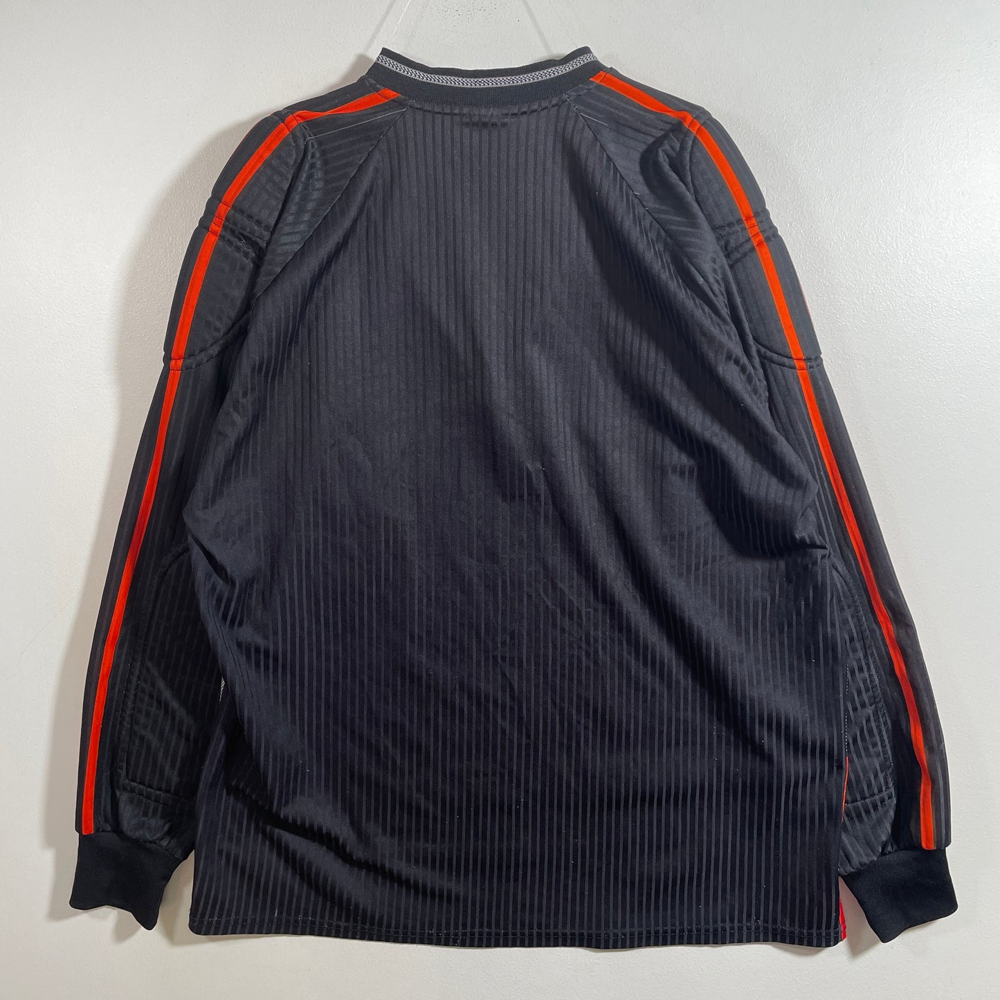 (XL) Vintage BULL FLAME MOTOCROSS Long Sleeve T-shirt / A1337T