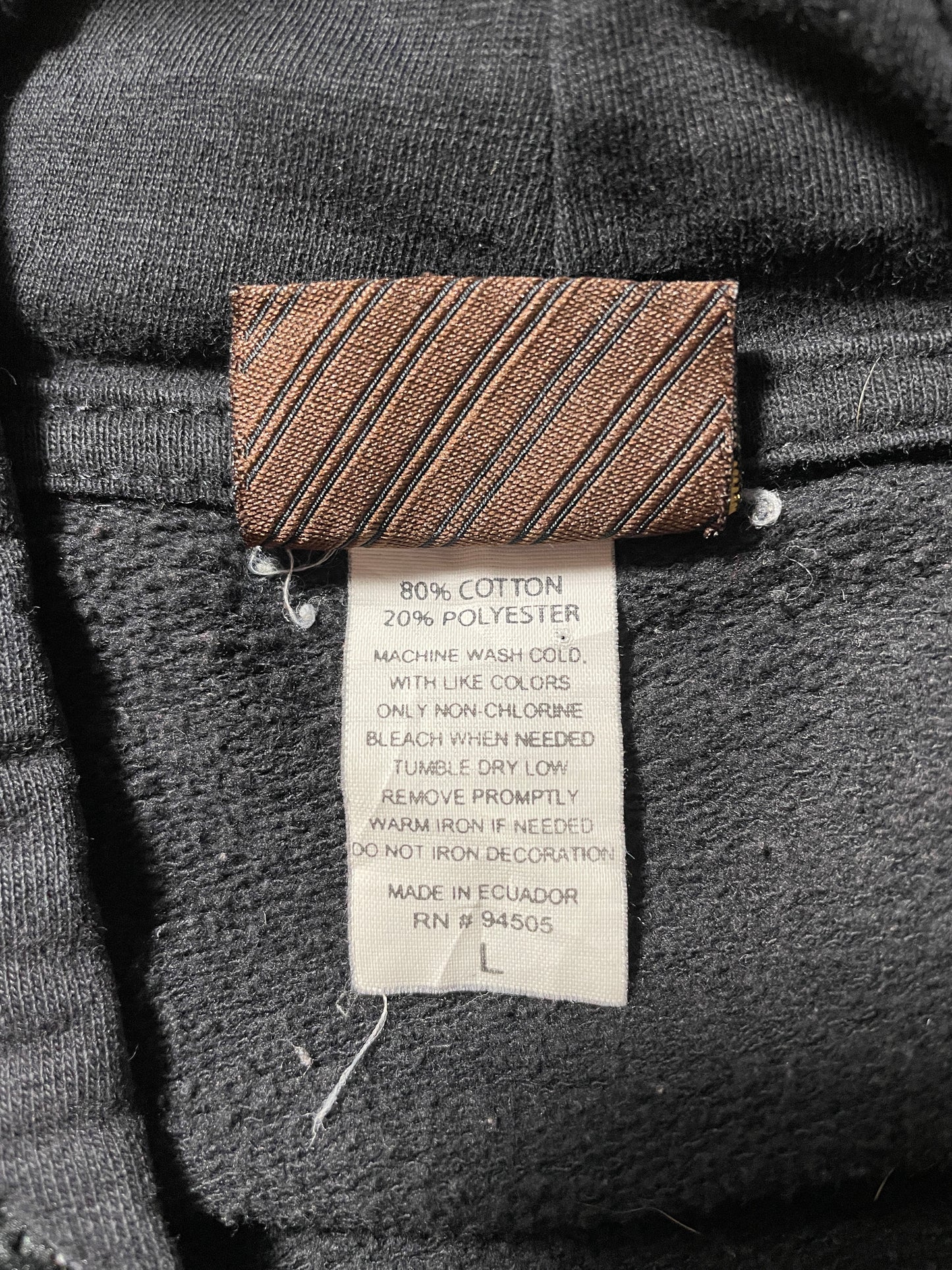 2006 AC/DC Size L Vintage Hoodie Sweat-Shirt / F5558S