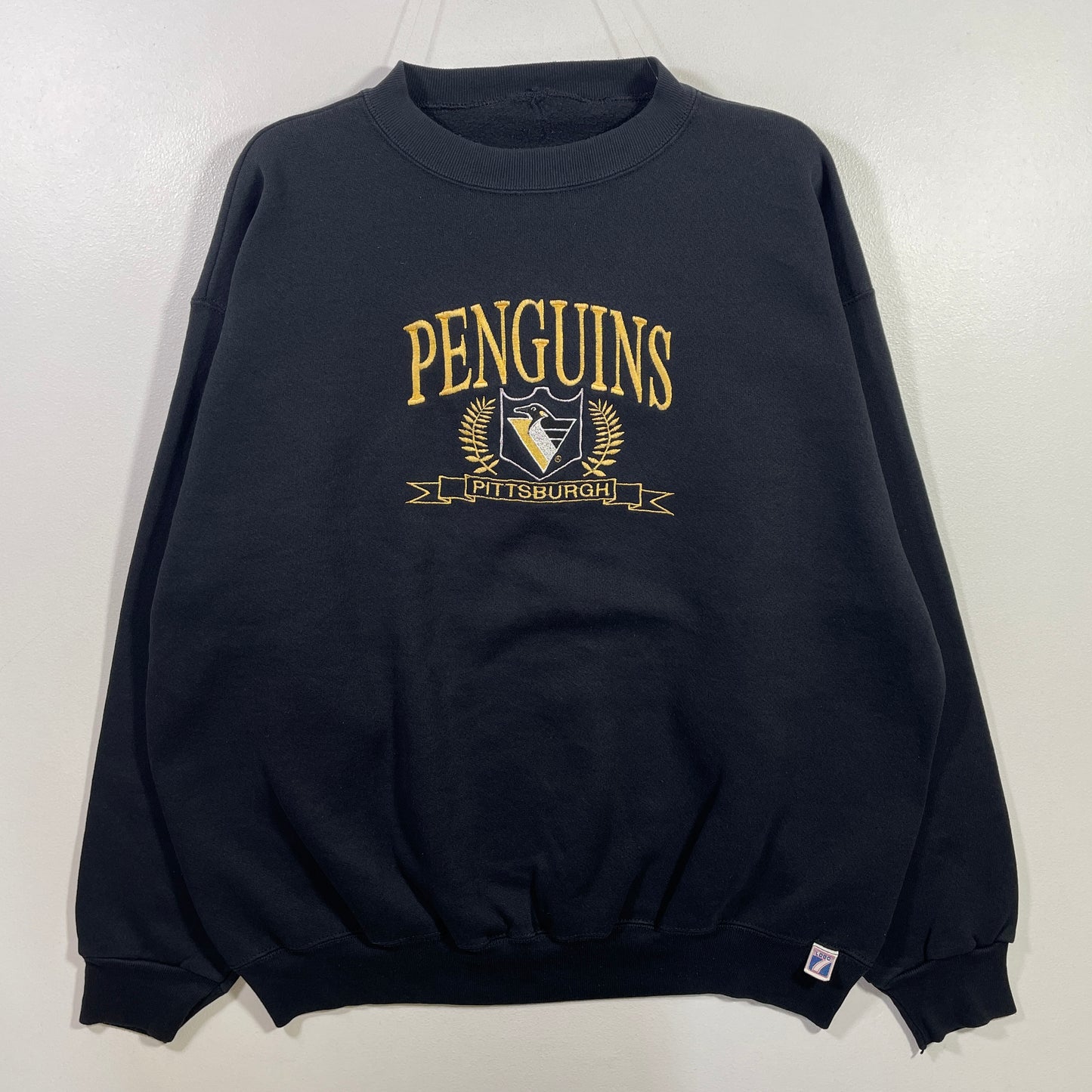 (Approx.XL) Vintage PITTSBURGH PENGUINS NHL Sweat-Shirt / A1017S