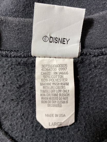 00' DISNEY GOOFY Made in USA Size L Vintage Sweat-shirt / E6865S