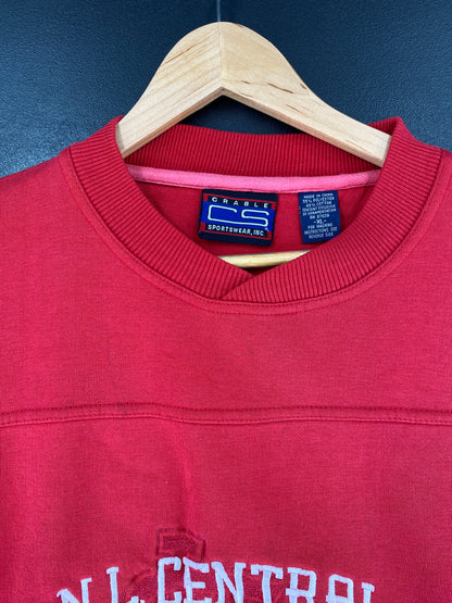 1996 N.L. CENTRAL CHAMPS Size XL Vintage MLB Sweat-Shirt / F2674S