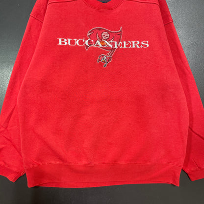 (L) 90's STARTER x TAMPA BAY BUCCANEERS Vintage NFL Sweatshirt / A1462S