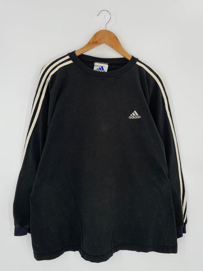 .90’s ADIDAS Size L Vintage Long Sleeve T-shirt / F473T