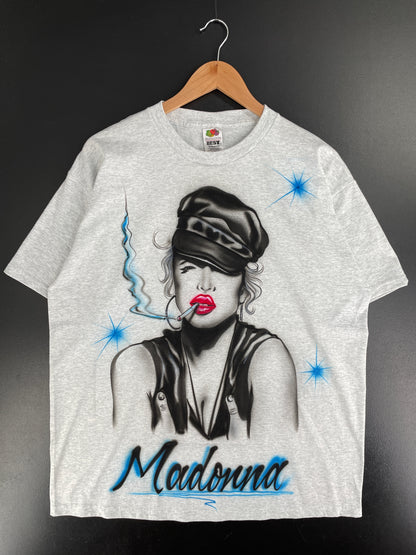 Vintage Hand Painted MADONNA Size XL T-Shirt / G2995T