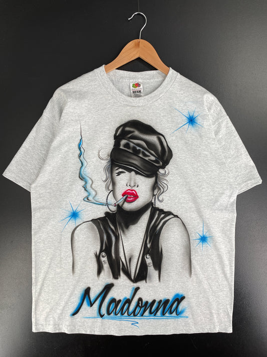 Vintage Hand Painted MADONNA Size XL T-Shirt / G2995T