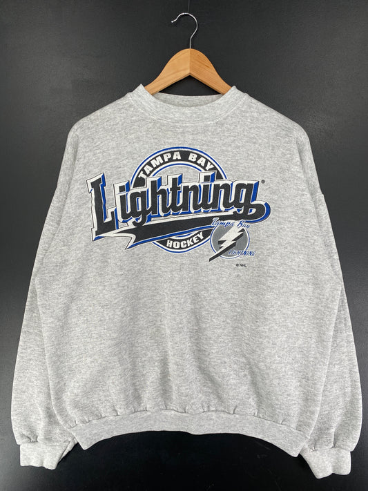 Vintage TAMPA BAY LIGHTNING Size XL NHL Sweat-Shirt / F2671S