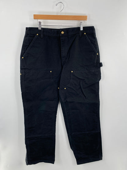 Vintage CARHARTT Double Knee Size W36xL29 Duck Pant / G1392P