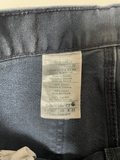 (W33xL30) Vintage CARHARTT Duck Pants / A1157P