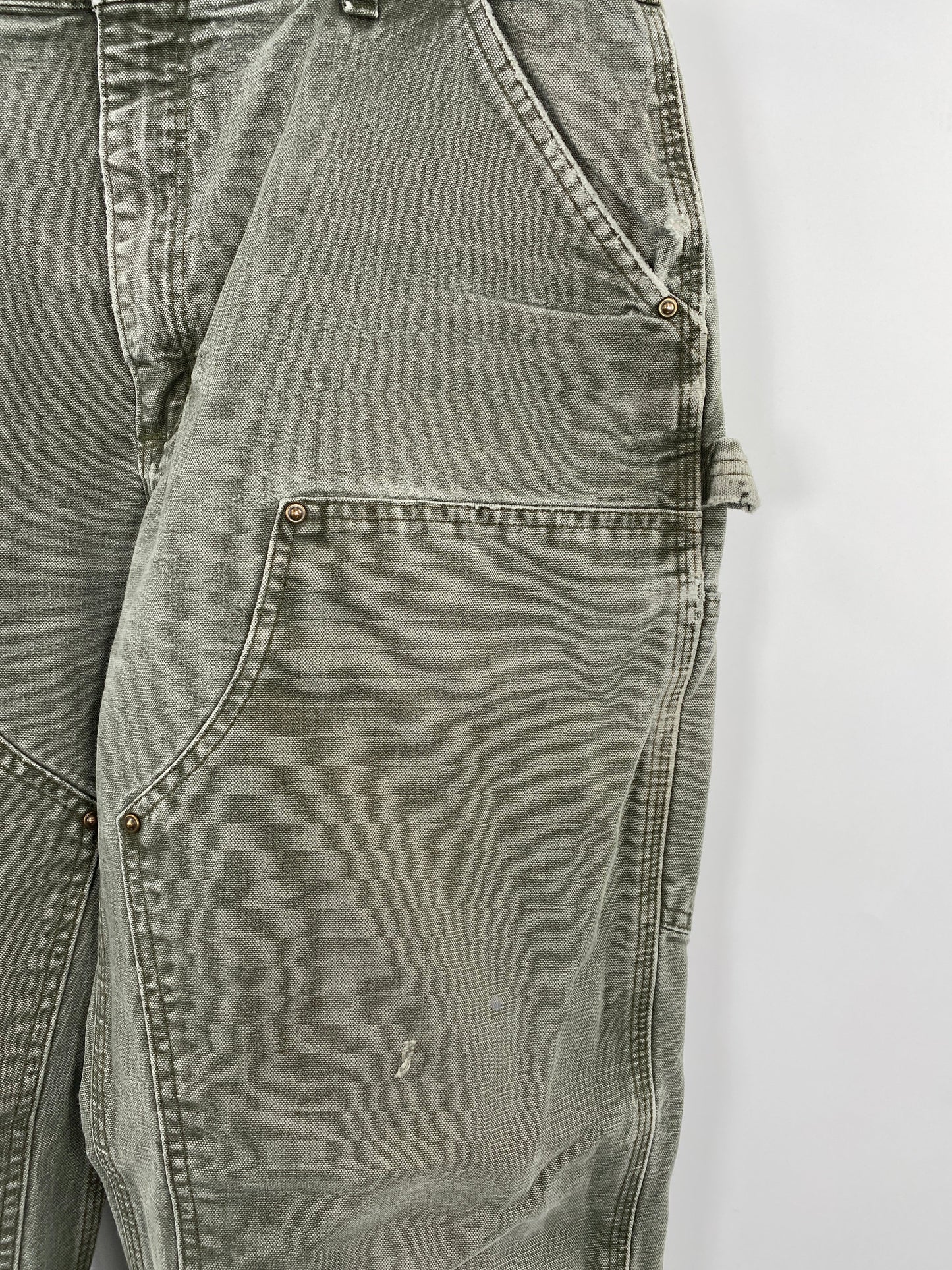 Vintage CARHARTT Double Knee Size W36xL28 Duck Pant / G3681P