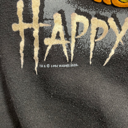 (Approx. L) 1994 LOONY TUNES TWEETY Vintage Halloween Sweatshirt / A1086S